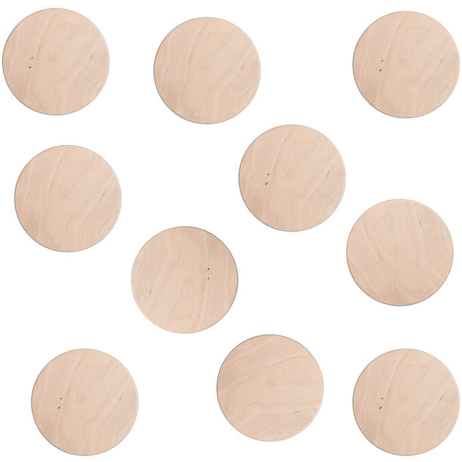 Rolf More - Ronde schijven 20 cm doorsnede, 10 stuks